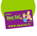 La carte One.Tel